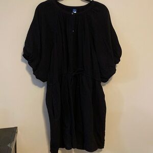 NWOT Old Navy Women’s Black MIDI Dress size XL